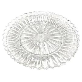 Autre Marque-Baccarat Mille Nuits Crystal Glass Plate Set in Good Condition-Other