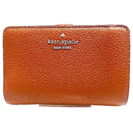 Autre Marque-Kate Spade Leather Bifold Wallet with Pass Case WLR00394 in Great Condition-Other