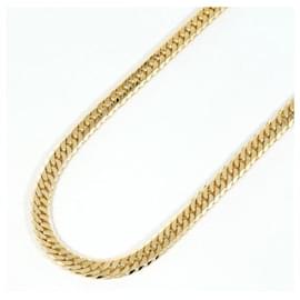 Autre Marque-K18 Yellow Gold Necklace 60cm 36.7g in Pristine Condition-Other