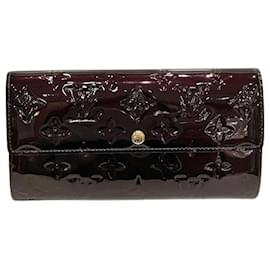 Autre Marque-Louis Vuitton Vernis Sarah Long Wallet M93524 in Good Condition-Other