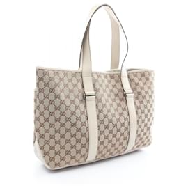 Autre Marque-Gucci GG Canvas Tote Bag Canvas Tote Bag 153238 in Great Condition-Other