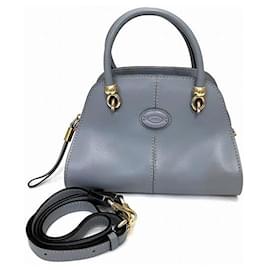 Autre Marque-Tod's Leather Sella 2-Way Shoulder Handbag in Good Condition-Other