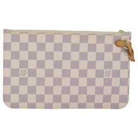 Louis Vuitton-LOUIS VUITTON Pochete Damier Azur Neverfull MM Autêntica 83853-Outro
