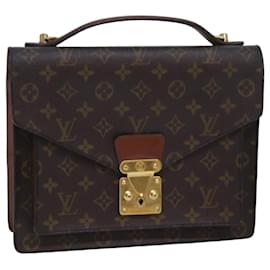 Louis Vuitton-LOUIS VUITTON Monogram Monceau 28 Hand Bag 2way M51185 LV Auth 84702-Monogram