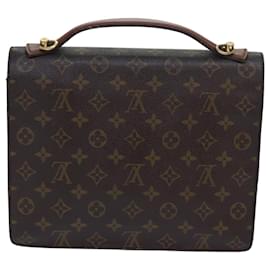 Louis Vuitton-LOUIS VUITTON Monogram Monceau 28 Hand Bag 2way M51185 LV Auth 84702-Monogram