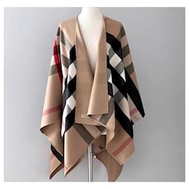 Autre Marque-Burberry poncho-Beige