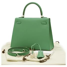 Hermès-Hermès Kelly 25-Green