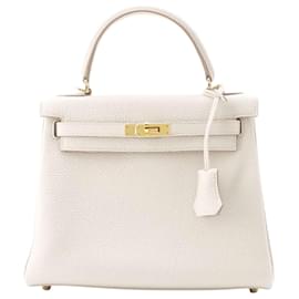 Hermès-Hermès Kelly 25-White