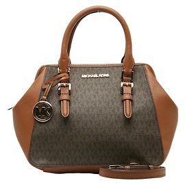 Bolsa de mão Charlotte da Michael Kors em marrom Marrom