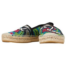 Gucci Canvas Floral Embroidery Slip-on Multiple colors