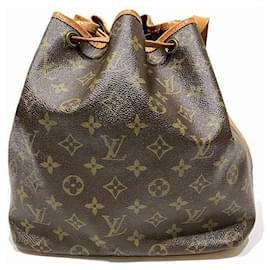 Autre Marque-Louis Vuitton Monogram Petit Noe Shoulder Bag M42226 in Fair Condition-Other