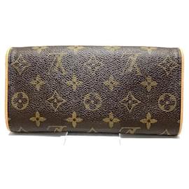 Autre Marque-Louis Vuitton Monogram Pochette Twin PM M51854 Crossbody Bag in Great Condition-Other