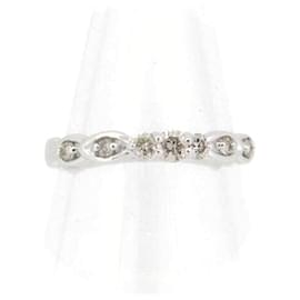 Autre Marque-Pre-owned K18WG Diamond Ring 0.21ct 10.5 in Great Condition-Other