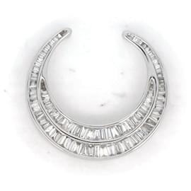 Autre Marque-GSTV Diamond Pendant 0.72ct K18 White Gold in Great Condition-Other