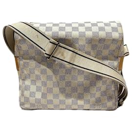 Autre Marque-Louis Vuitton Damier Azur Naviglio Shoulder Bag N51189 in Good Condition-Other