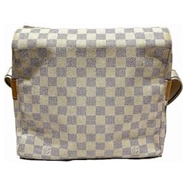 Autre Marque-Louis Vuitton Damier Azur Naviglio Shoulder Bag N51189 in Good Condition-Other