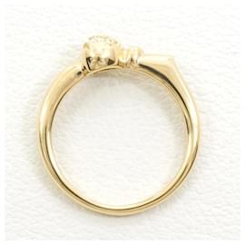 Autre Marque-K18 Yellow Gold Diamond Ring 3 in Excellent Condition-Other