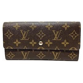 Autre Marque-Louis Vuitton Monogram Pochette Monet Credit Long Wallet M61724 in Good Condition-Other