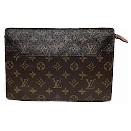 Autre Marque-Louis Vuitton Monogram Pochette Homme Clutch Bag M51795 in Fair Condition-Other