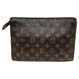 Autre Marque-Louis Vuitton Monogram Pochette Homme Clutch Bag M51795 in Fair Condition-Other