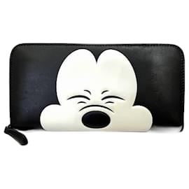 Autre Marque-Coach Leather Accordion Zip Wallet F54000-Other