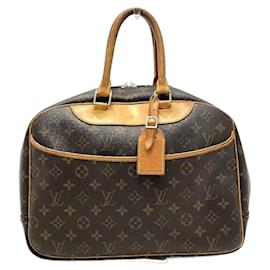 Autre Marque-Louis Vuitton Monogram Deauville Handbag M47270 in Fair Condition-Other