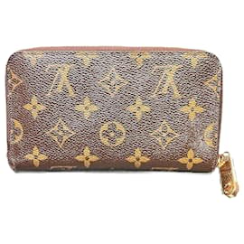 Autre Marque-Louis Vuitton Monogram Zippy Compact Wallet M40499 in Good Condition-Other