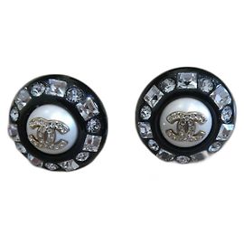 brincos Chanel novos com caixa Hardware prateado
