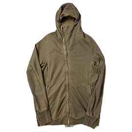 Autre Marque Sudadera marrón con cremallera Ninja de Boris Bidjan Saberi. Castaño