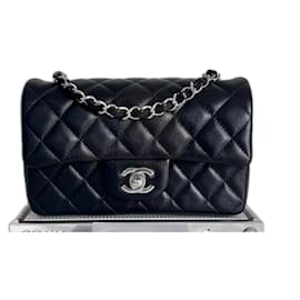 Chanel-CLASSIQUE INTEMPOREL FLAP MINI RECTANGULAIRE-Noir