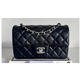 Chanel-CLASSIQUE INTEMPOREL FLAP MINI RECTANGULAIRE-Noir