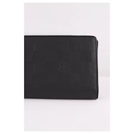 Louis Vuitton-Leather wallet-Black