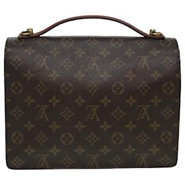 Louis Vuitton-LOUIS VUITTON Monogram Monceau 28 Hand Bag 2way M51185 LV Auth 85208-Monogram