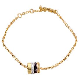 Bracciale Boucheron 'Quatre Classique' tre ori, diamanti. Altro
