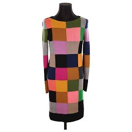 Sonia Rykiel Vestido de lana Multicolor