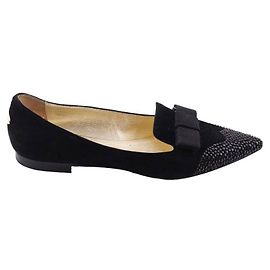 Jimmy Choo Ballerine in velluto Nero