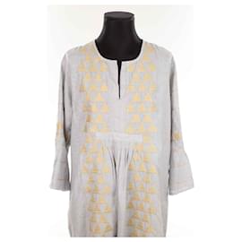 Autre Marque-Cotton dress-Grey