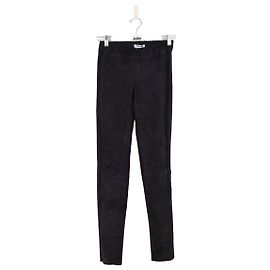 Max & Moi Leather leggings Black