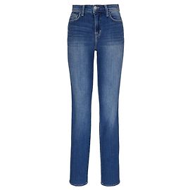 L'Agence Sequoia Jeans Rectos Slim de Cintura Media Azul