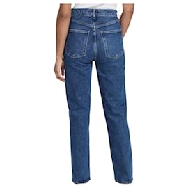 Autre Marque-AGOLDE Aspire High Rise Stovepipe Jeans-Blue