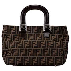 Fendi-FENDI Handbags T.  Leather-Brown