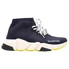 Balenciaga-Baskets BALENCIAGA T.EU 37 Tissu-Bleu