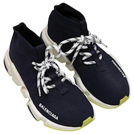 Balenciaga-Baskets BALENCIAGA T.EU 37 Tissu-Bleu