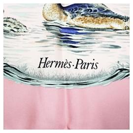 Hermès-Hermès Carré 90-Pink