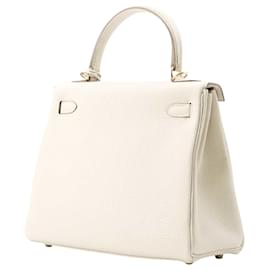 Hermès-Hermès Kelly 25-White