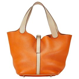 Hermès-Hermès Picotin-Orange