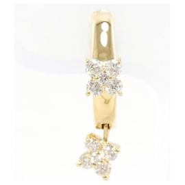 Autre Marque-Ponte Vecchio K18YG Yellow Gold Diamond Earring in Excellent Condition-Other