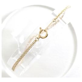 Autre Marque-K10 Yellow Gold Bracelet 1.1g 18.5cm in Pristine Condition-Other