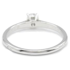 Autre Marque-Cartier Platinum Solitaire Ring  Metal Ring N4135949 in Great Condition-Other