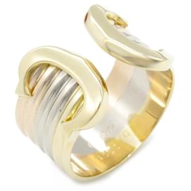 Autre Marque-Cartier 18K 2C Ring  Metal Ring in Great Condition-Other